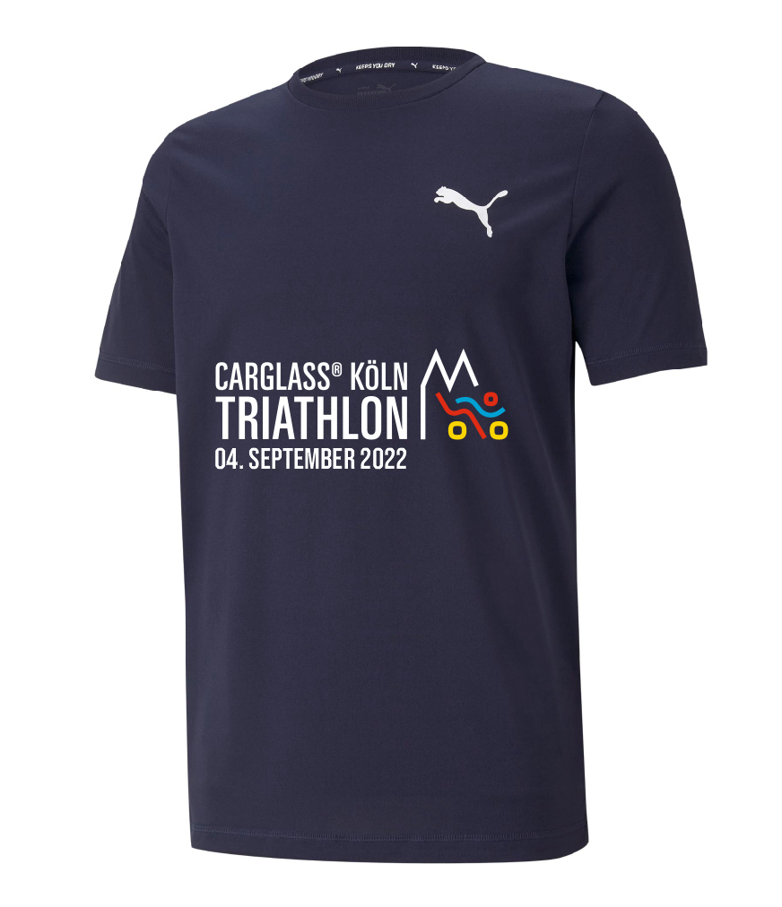 Carglass® Köln Triathlon Finisher Shirt 2022 von PUMA